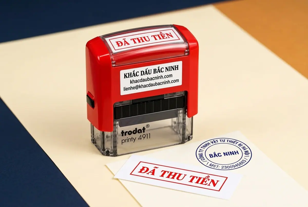 Minh họa mẫu con dấu công ty TNHH